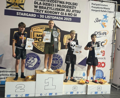 Mistrz Polski wśród nas! – Wojciech Pogorzelski z 6c z kolejnym wielkim sukcesem!